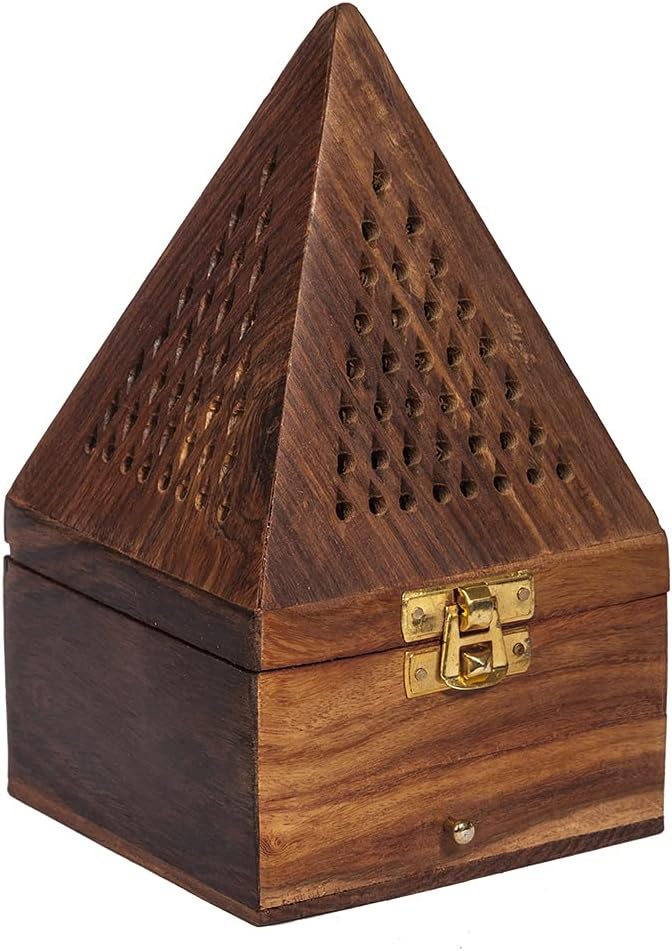 Wooden Pyramid Censer