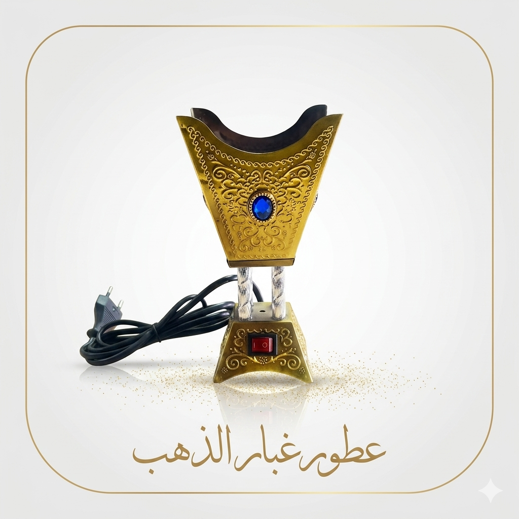 مبخرة كهربائية برونزية