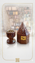 Traditional Wooden Incense Set