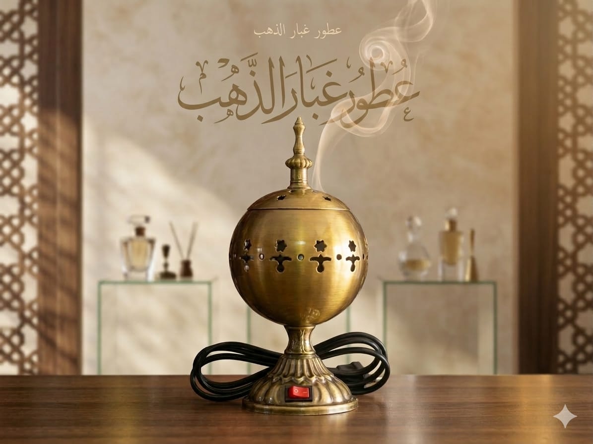 مبخرة كهربائية برونزية