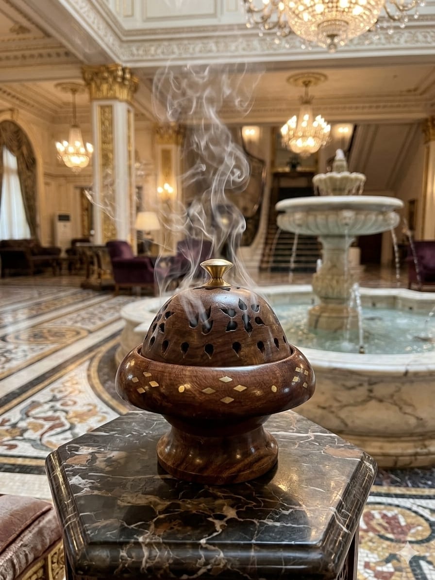 مبخرة أعواد ومخاريط