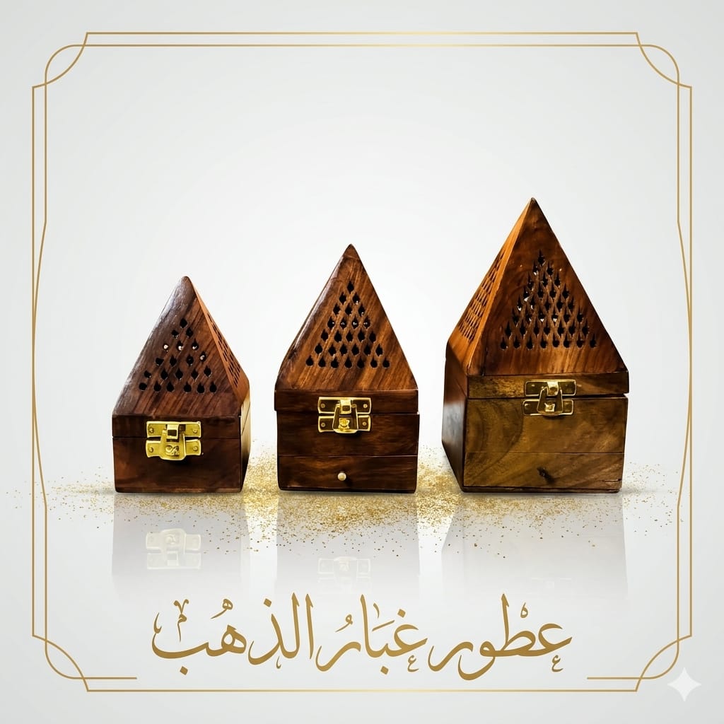 طقم مبخره هرمي 3 قطعه